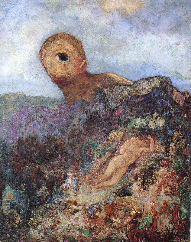 Odilon Redon Polyphem France oil painting art